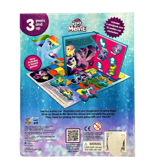 My Little Pony Lot: Stuck on Stories Game & Book + Around Equestria 7 in 1 Book - Picture 9 of 15